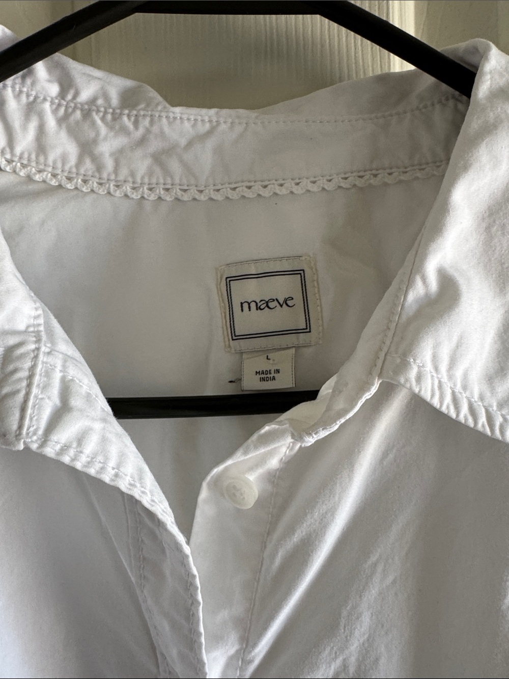 Maeve Shrunken Bennet Button down Shirt - Picture 7 of 9